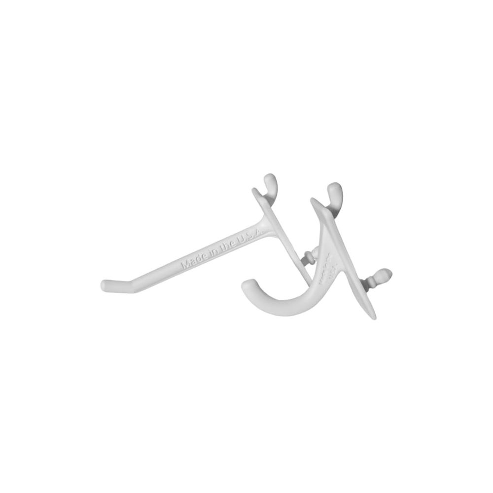 Multipack J & 2" Hooks: 50 pk - White - Metal/Thin image
