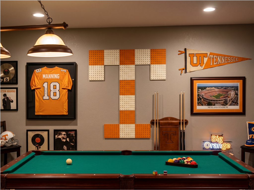 Orange and White Wall Tile Kit