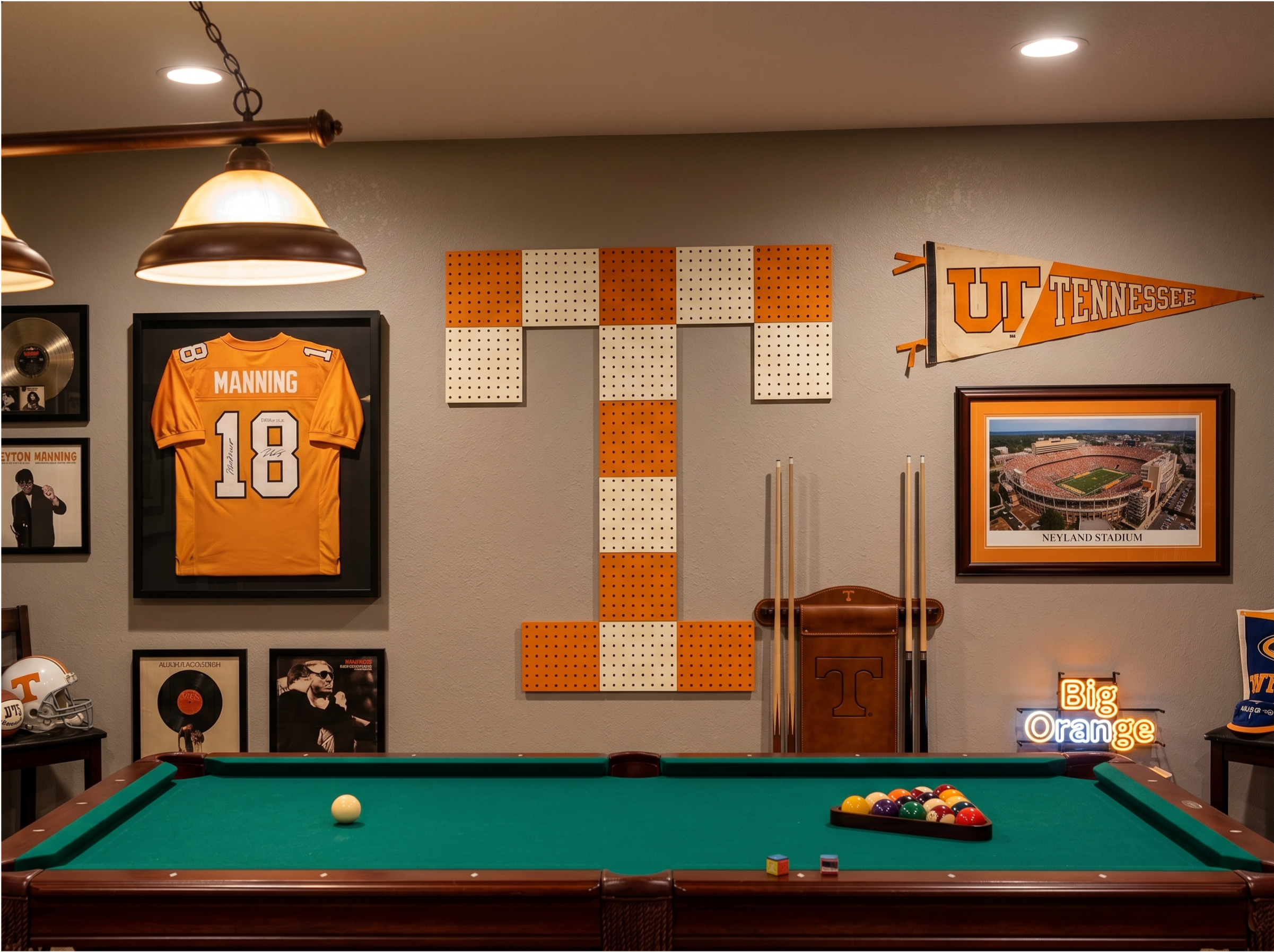 Orange and White Wall Tile Kit