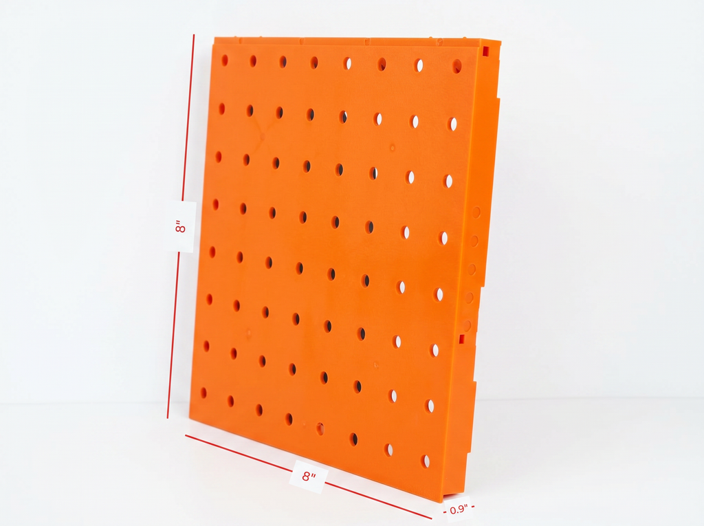 Orange and White Wall Tile Kit