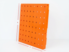 Orange and White Wall Tile Kit