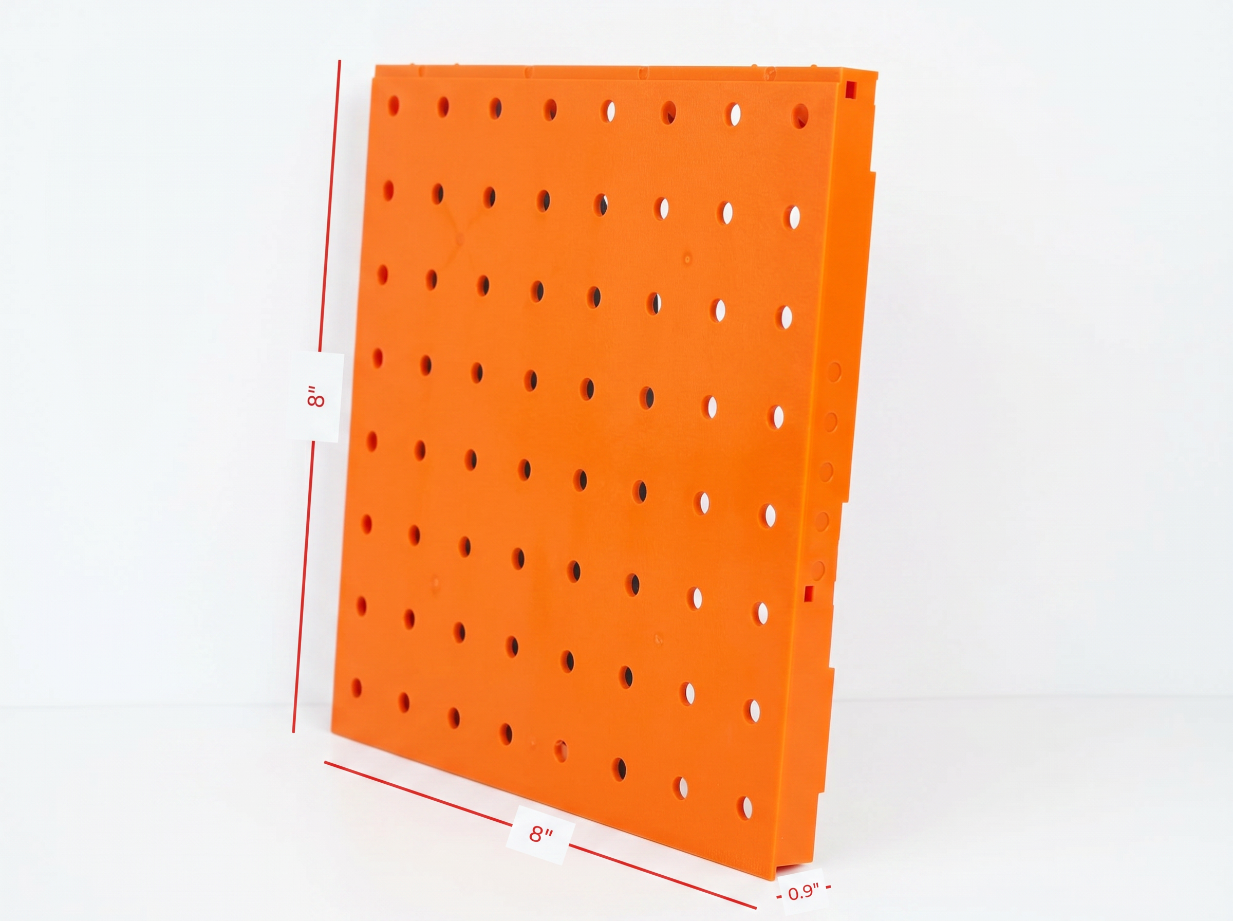 Orange and White Wall Tile Kit