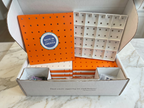 Orange and White Wall Tile Kit
