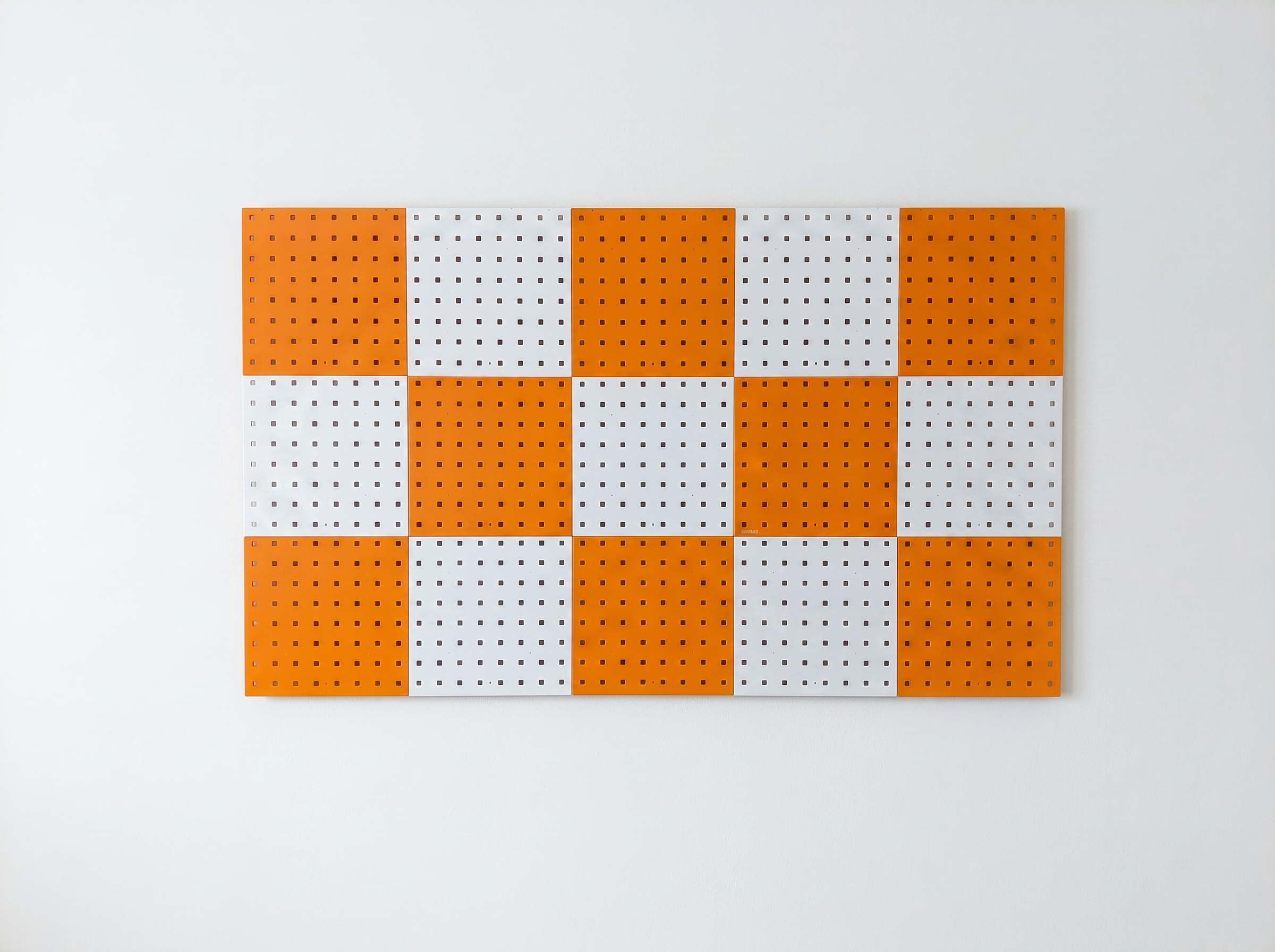 Orange and White Wall Tile Kit