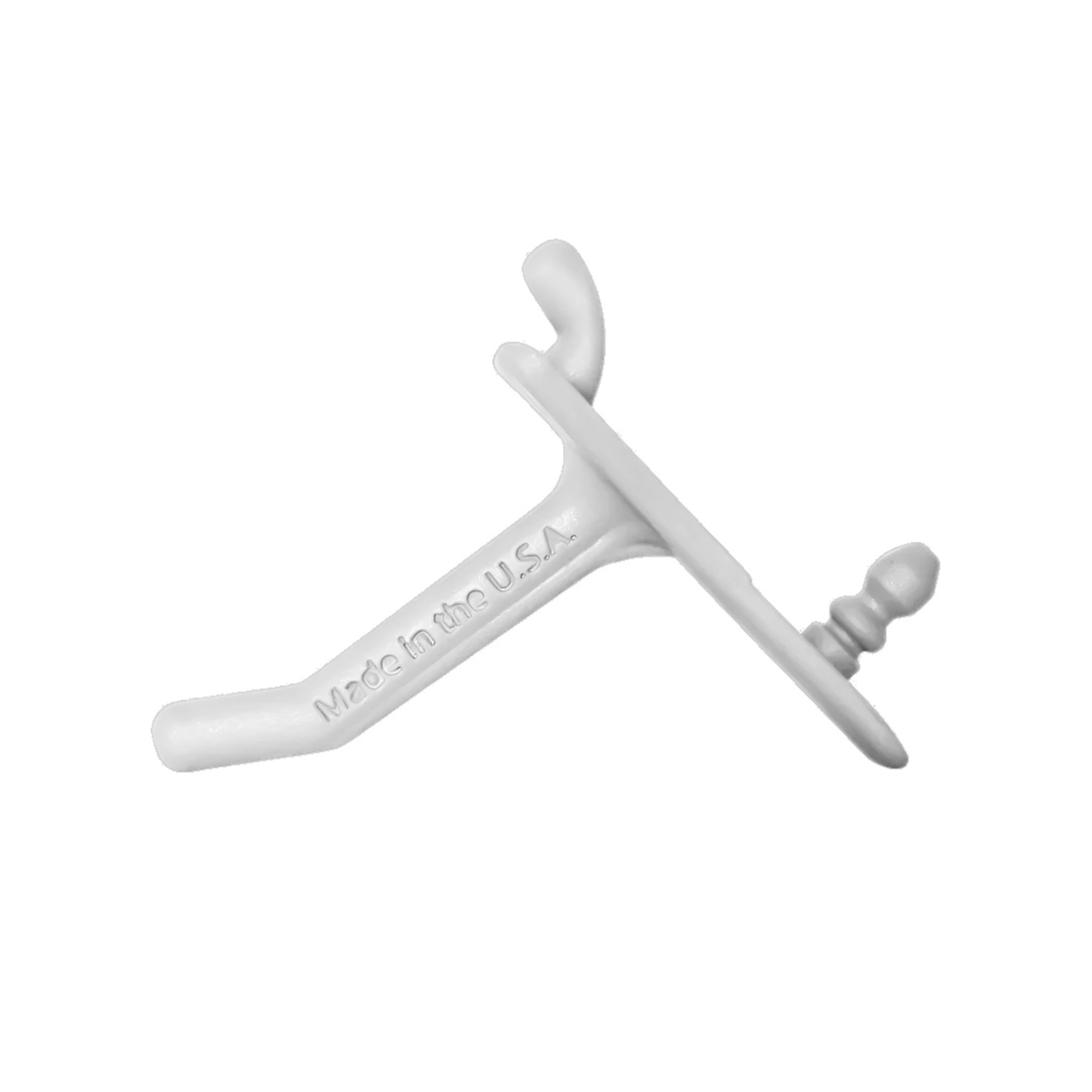 1" Straight Hooks for Metal Pegboard (Pack of 24)